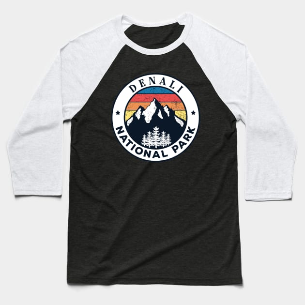 Denali national park Baseball T-Shirt by Tonibhardwaj